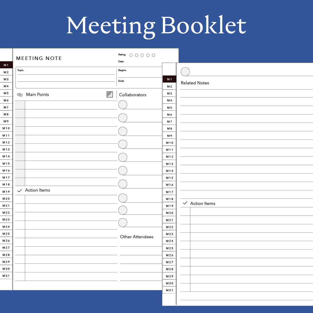 Meeting Booklet