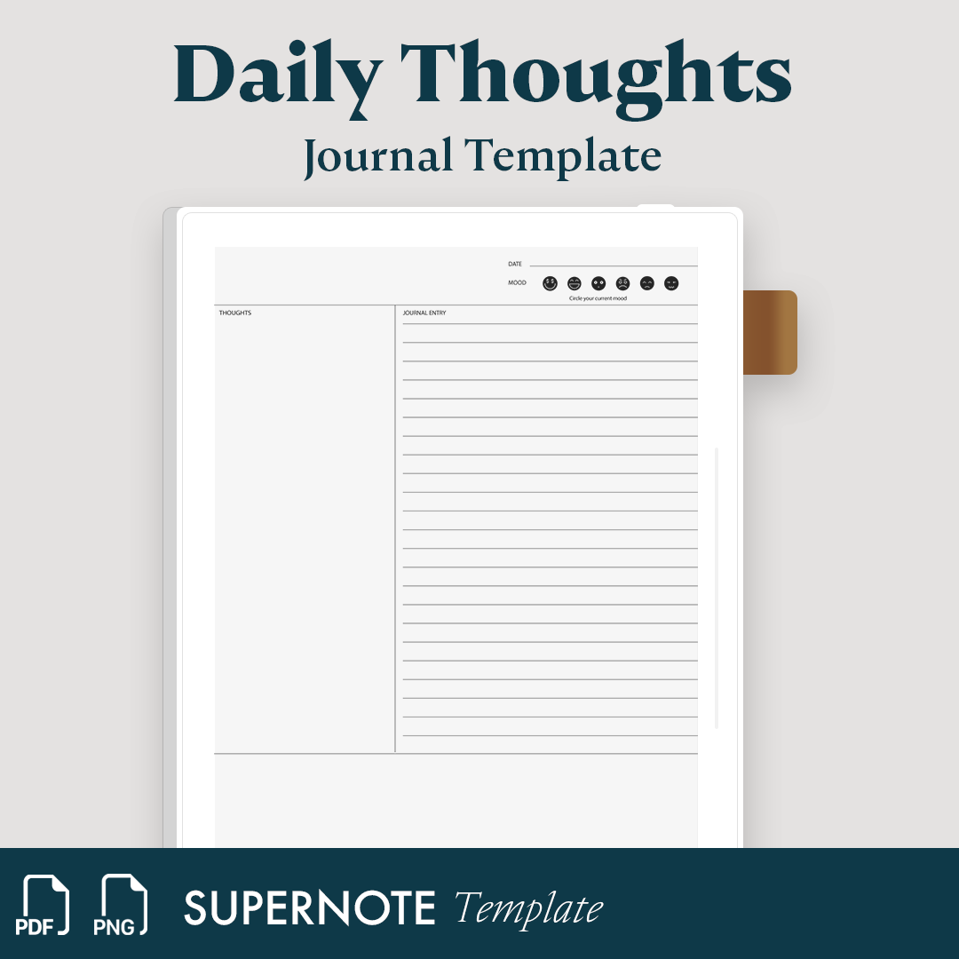 Daily Thought Journal
