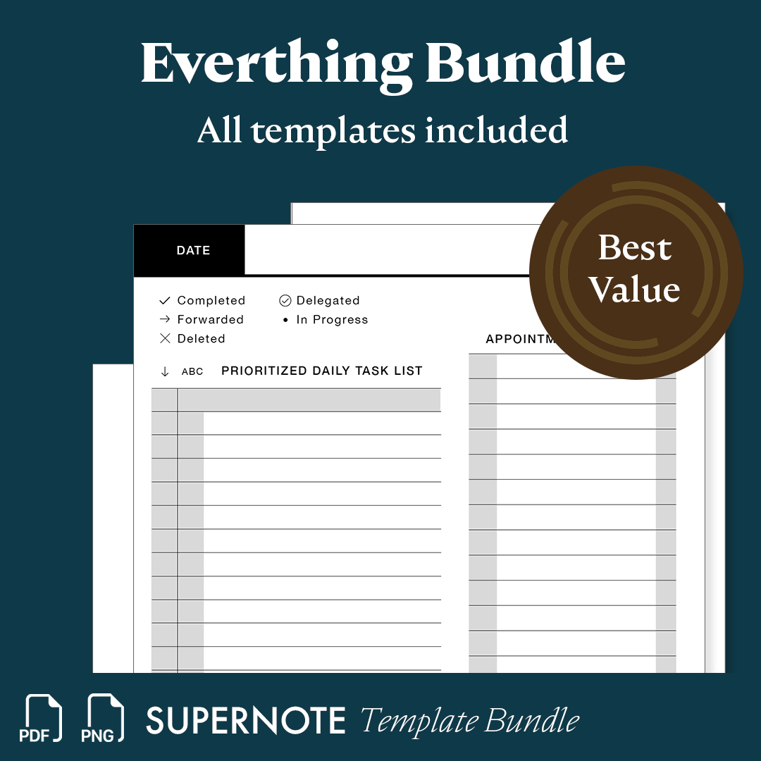 Every Template Bundle