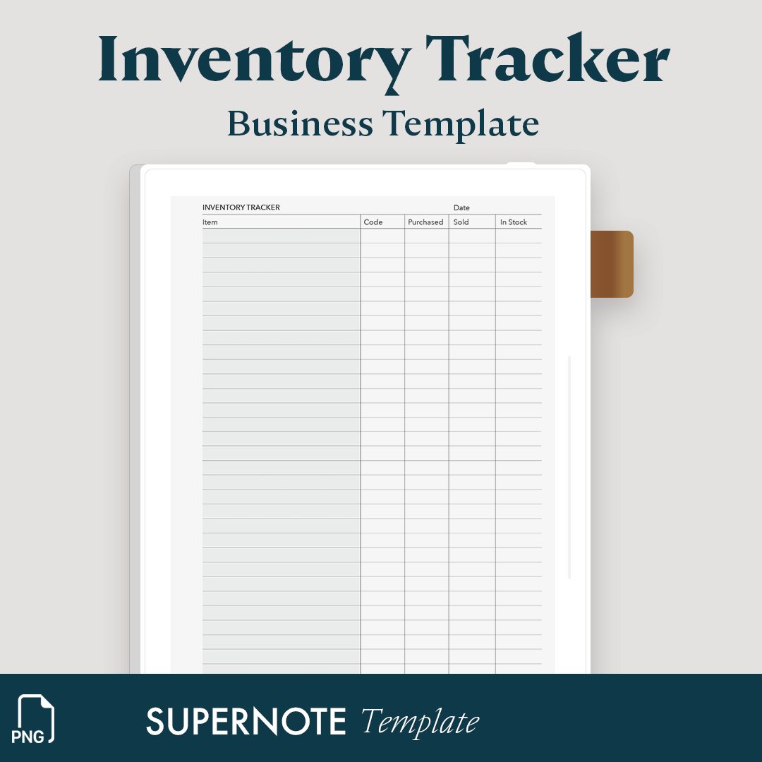 Inventory Tracker