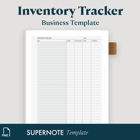 Inventory Tracker