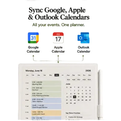 Ep CalSync for Supernote — Lifetime Calendar Sync & Unlimited Planners