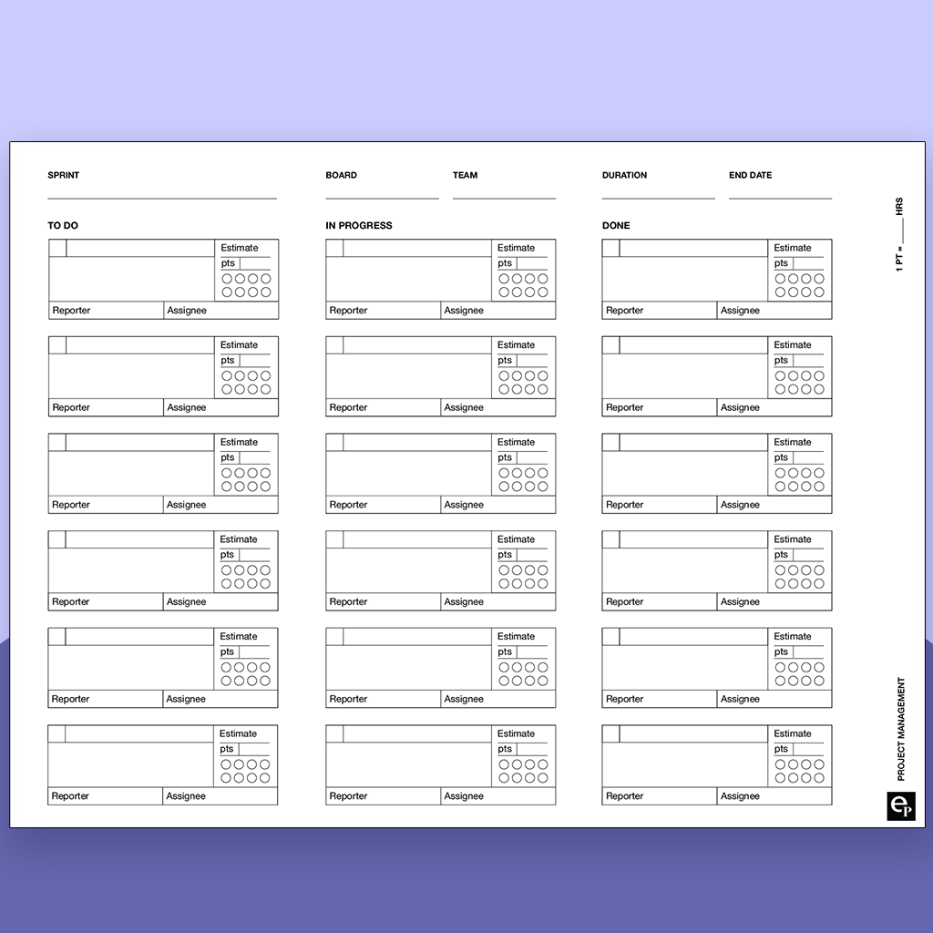 Agile Sprint Board