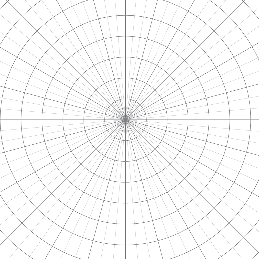 Circular Grid Template - Einkpads - reMarkable Templates