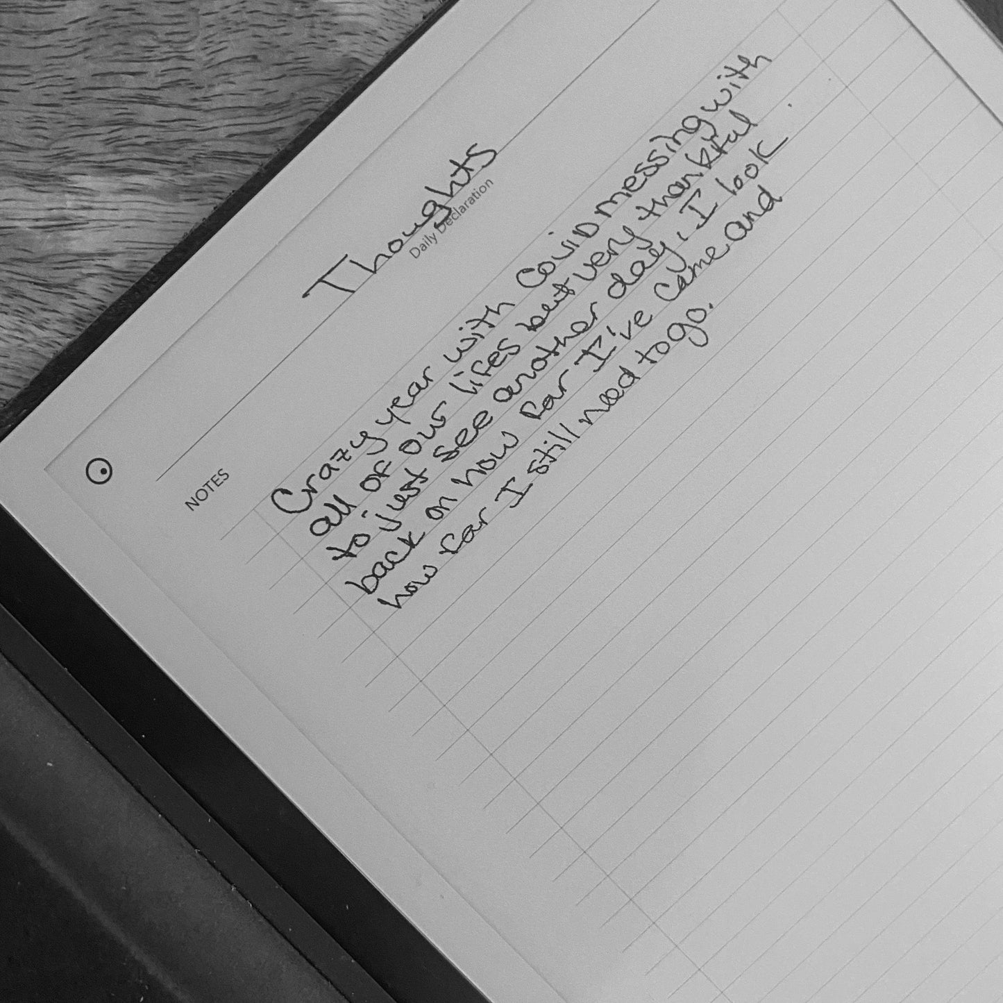 Daily Tasks & Notes - Einkpads - reMarkable Templates