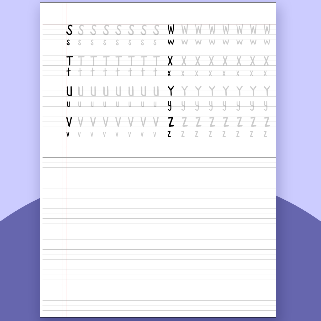 Print Handwriting Guide