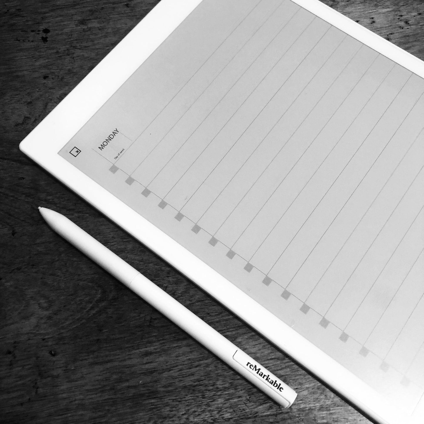 Monthly Journal - Einkpads - reMarkable Templates