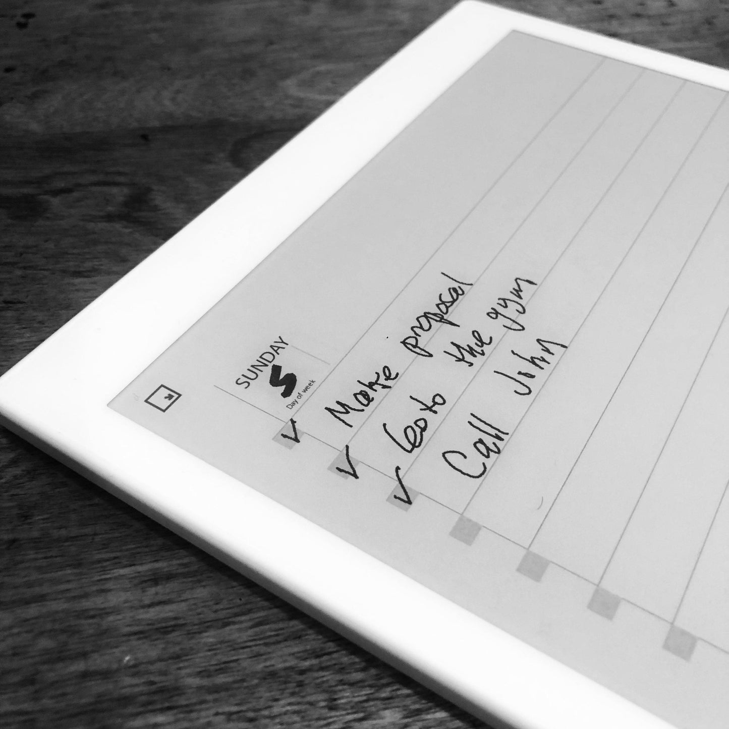 Monthly Journal - Einkpads - reMarkable Templates