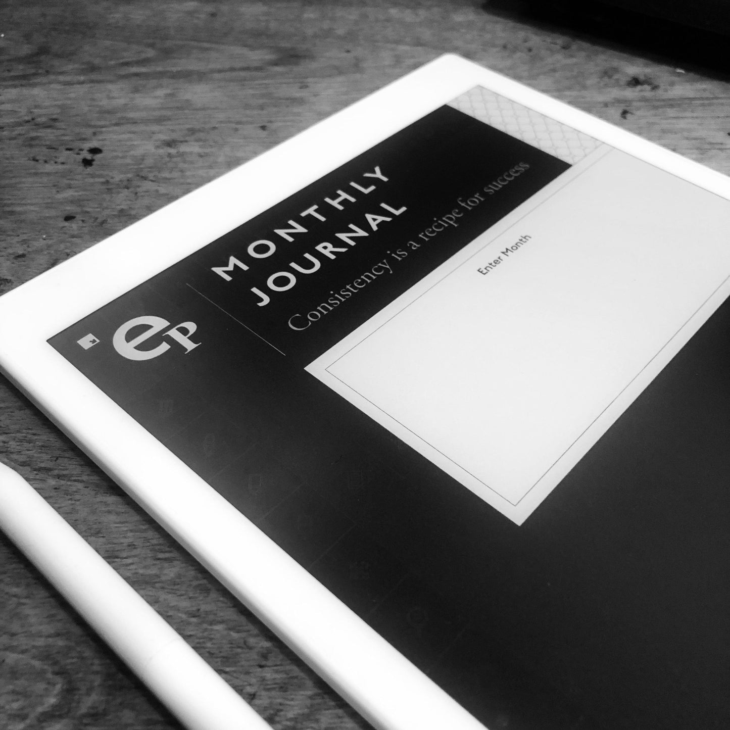Monthly Journal - Einkpads - reMarkable Templates