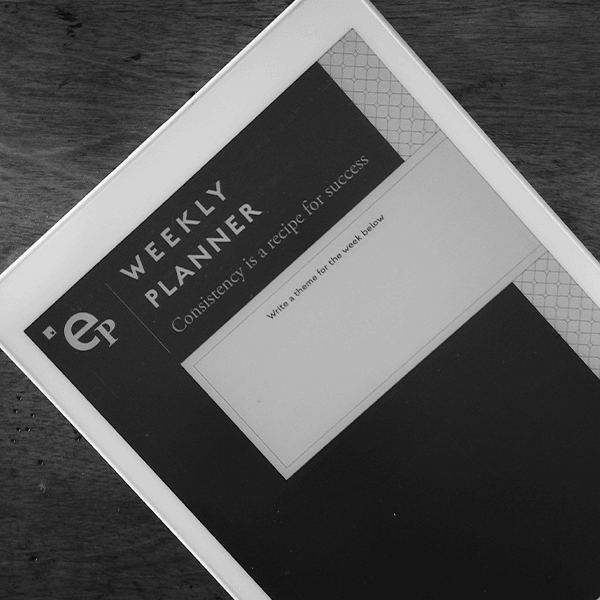Weekly Success Planner - Einkpads - reMarkable Templates
