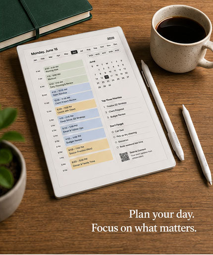 CalSync for Supernote — Lifetime Calendar Sync & Unlimited Planners