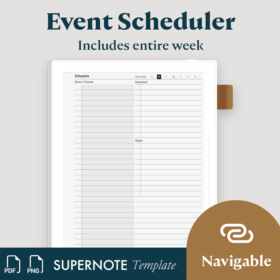 Event Scheduler Planner