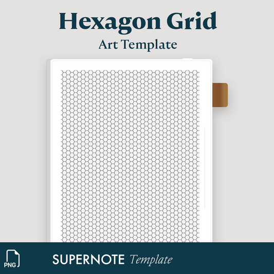 Hexagon Grid Template