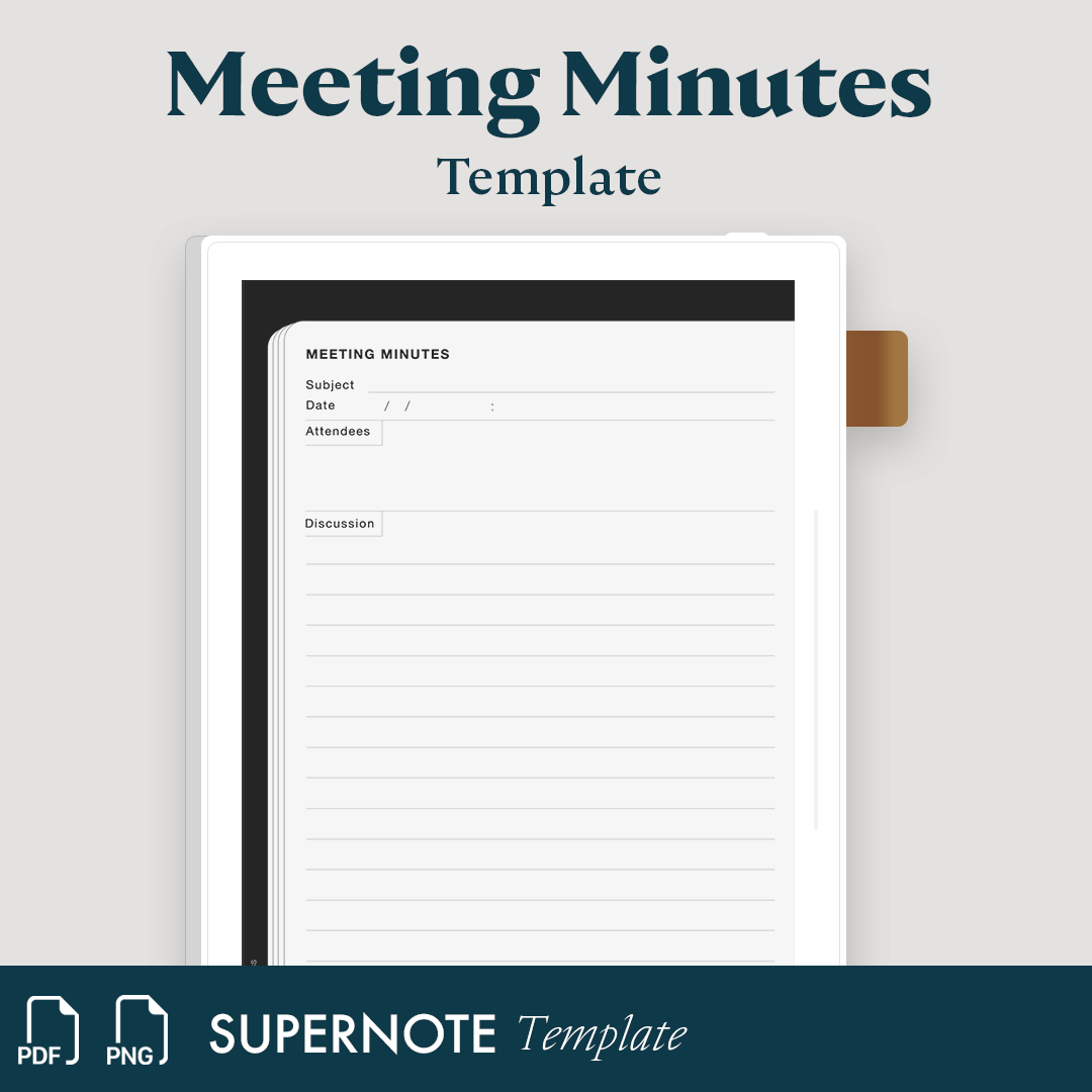 Collections – Supernote Templates