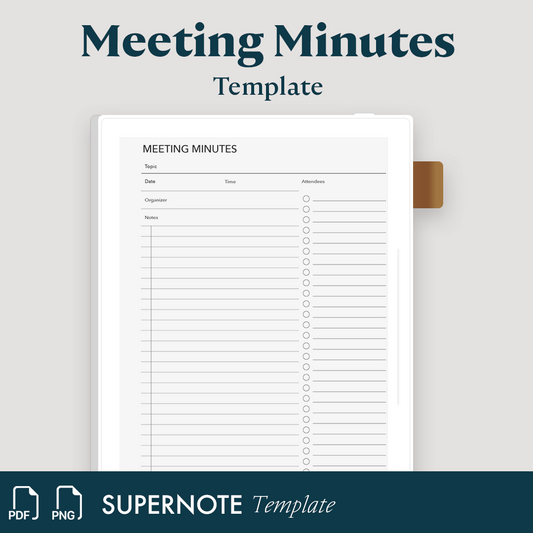 Meeting Minutes - Tasks & Attendees