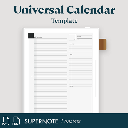 Universal Daily Calendar