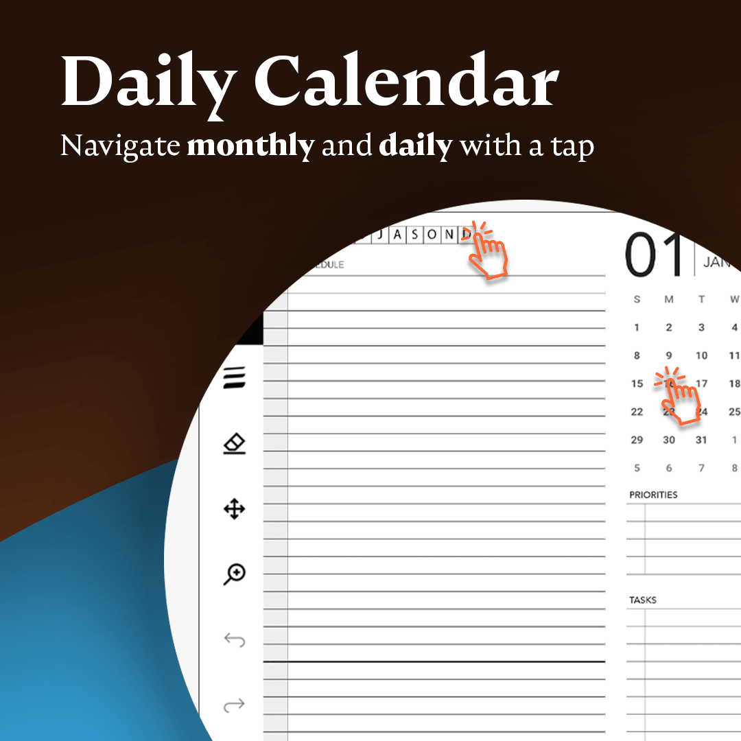 reMarkable tablet - 2024 Daily Calendar template – Supernote Templates ReMarkable tablet - 2024 Daily Calendar template – Supernote Templates