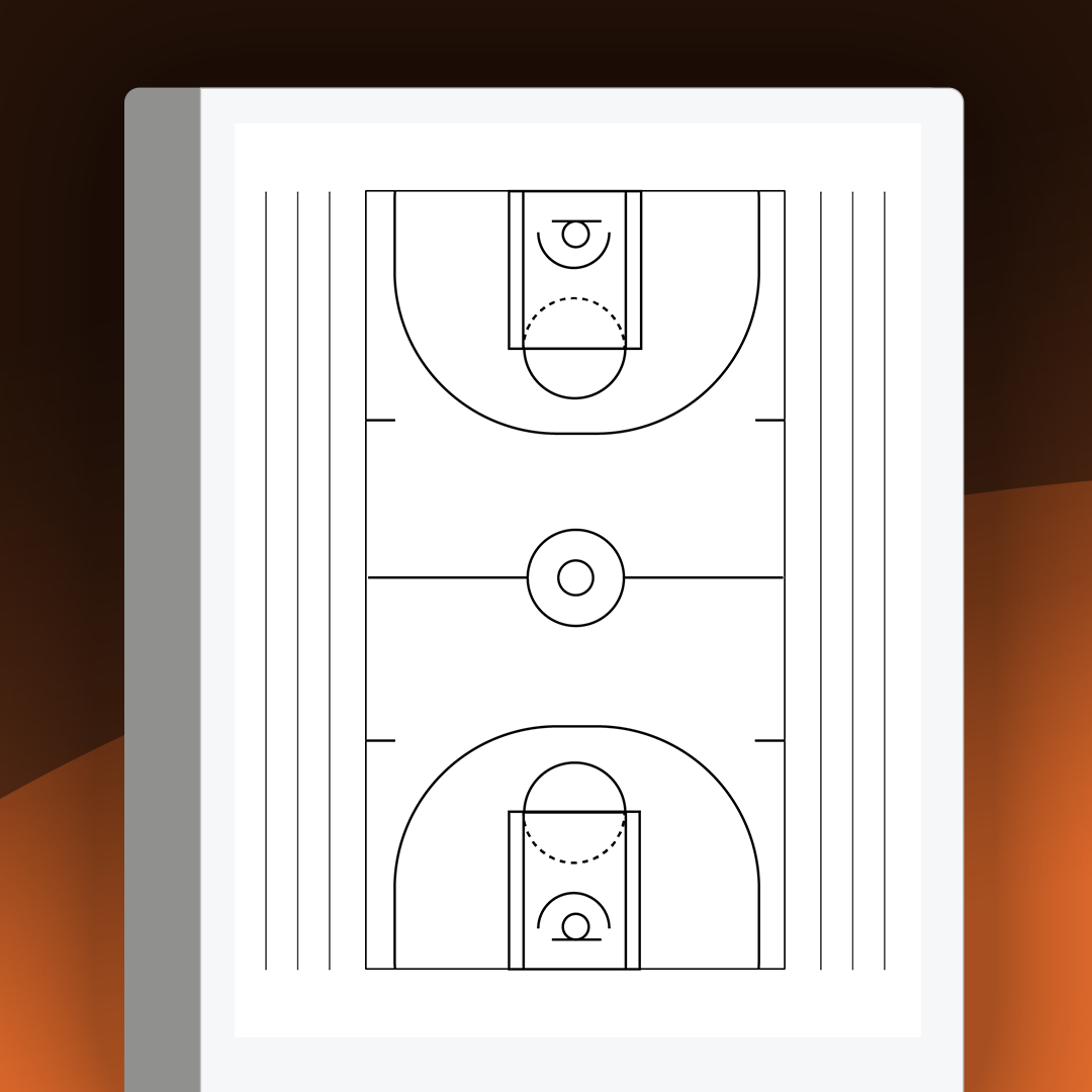 Basketball Template - Einkpads - reMarkable Templates