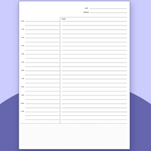 Load image into Gallery viewer, Daily planner AM / PM