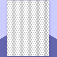 Load image into Gallery viewer, Hexagon Grid Template