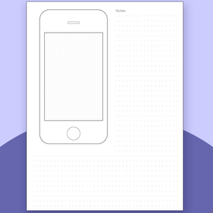 Mobile Wireframe Grid