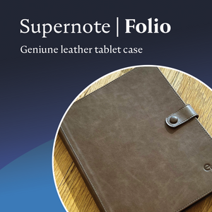 Supernote Leather Folio