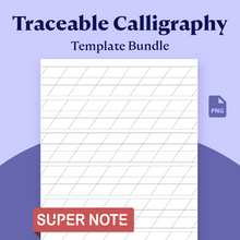 Load image into Gallery viewer, Traceable Cursive Guide Bundle
