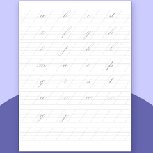 Load image into Gallery viewer, Traceable Cursive Guide Bundle